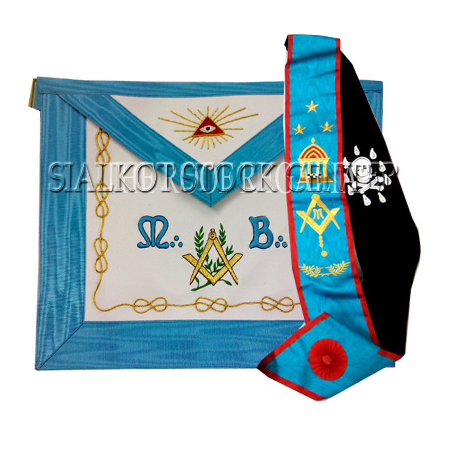 French rite M.B Master Mason Apron